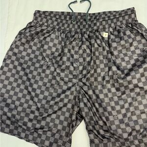 Louis Vuitton Checkered Shorts